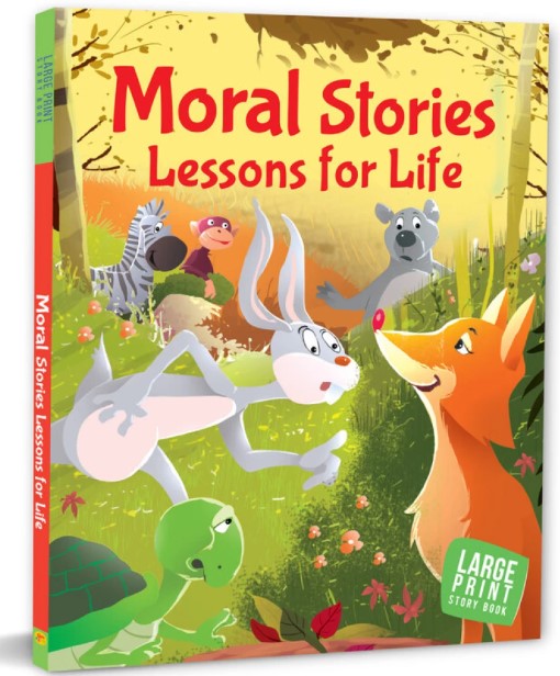 Moral Stories Lessons for Life: Large Print